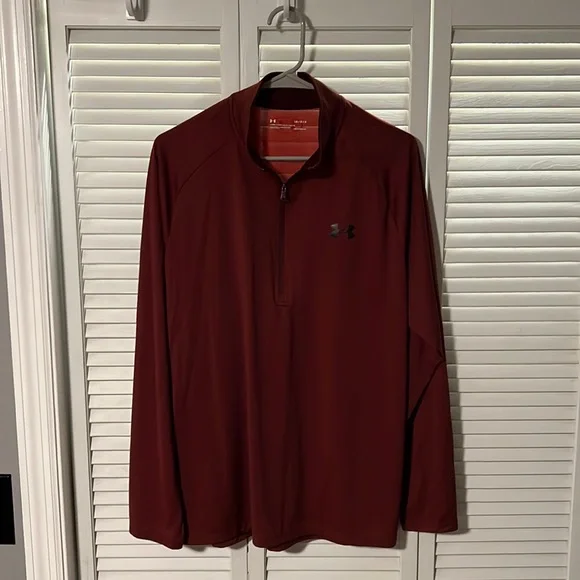 Under Armour | Shirts | Under Armor Performance 4 Zip Long Sleeve | Poshmark